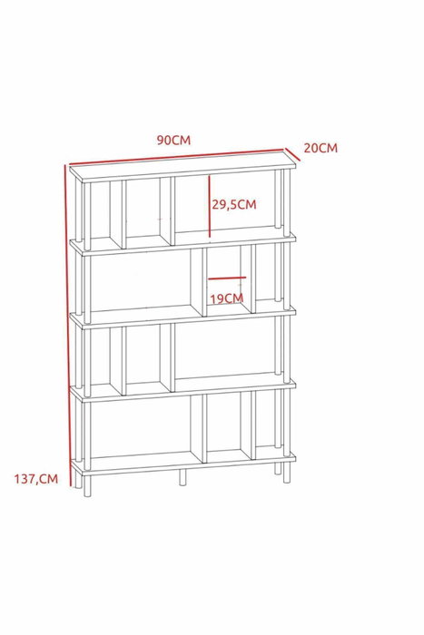 Hanah Home Peka-0045 - Sapphire Oak